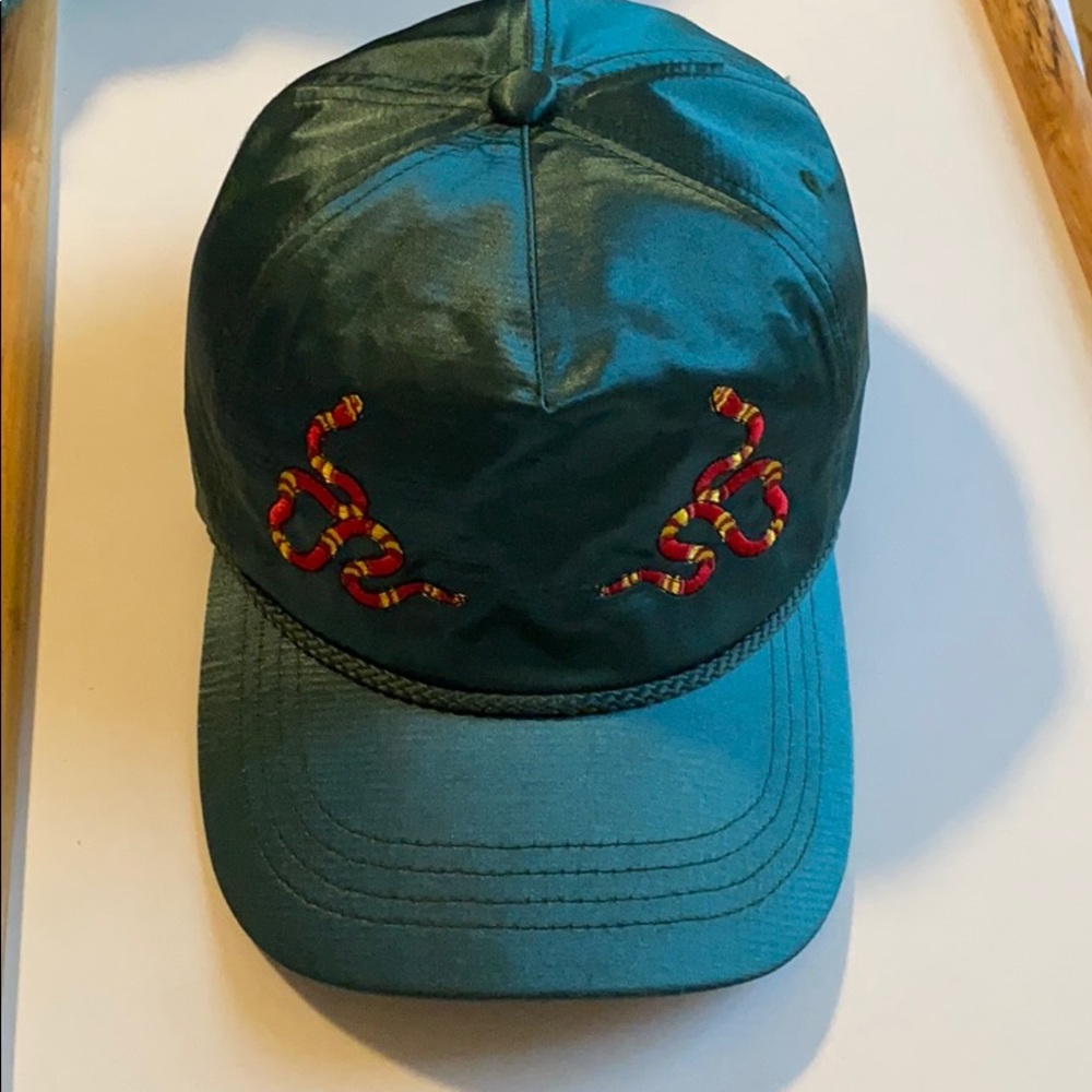 EPTM Satin Green Snake Baseball Hat - New